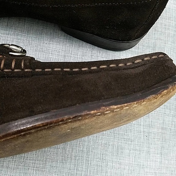 Loake brown suede horse bit loafer slip-on men\'s 9.5 main image 10